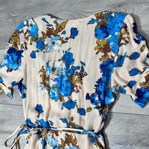 Cotton Candy LA Floral Maxi Wrap Dress - Picture 14 of 15